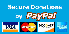 Secure Donations By PayPal