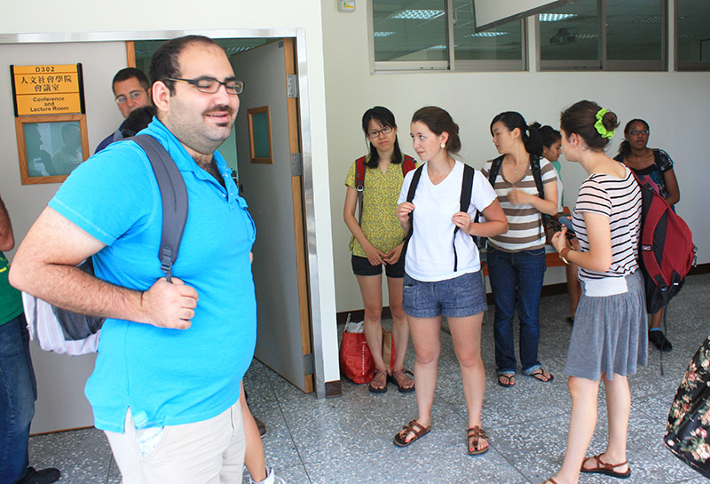 USC linguistic students in Hsinchu, Taiwan